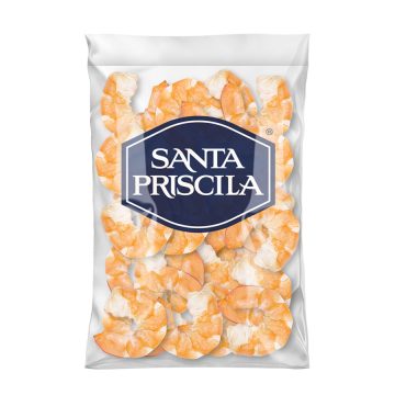 Santa Priscila - Colas de Camaron Precocido Pelado y Desvenado Talla 26-30