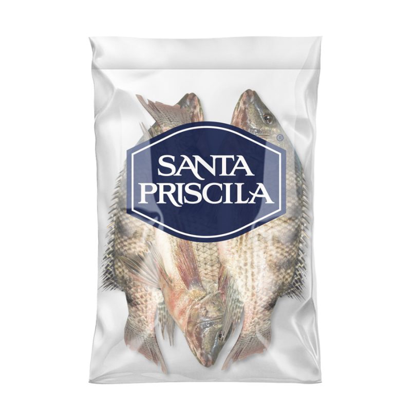 Santa Priscila - Tilapia Entera Negra 100% Limpia